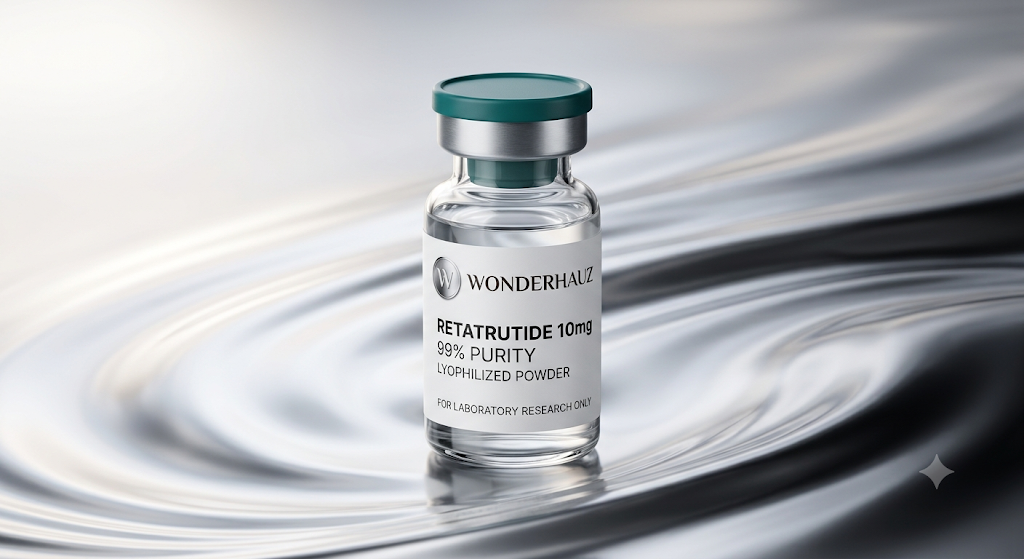 WonderHauz Retatrutide 10mg vial